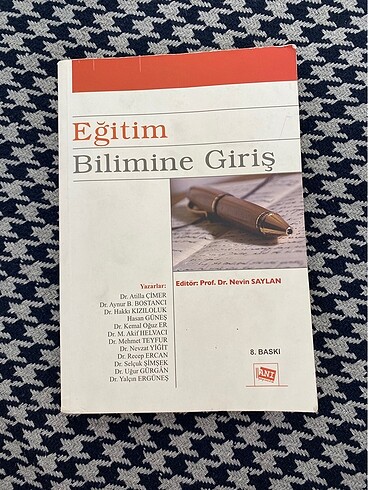 Eğitim bilimine giriş nevin saylan