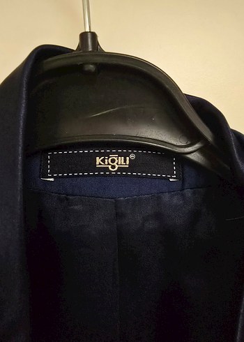 48 Beden Kiğılı Lacivert Erkek Takım Elbise