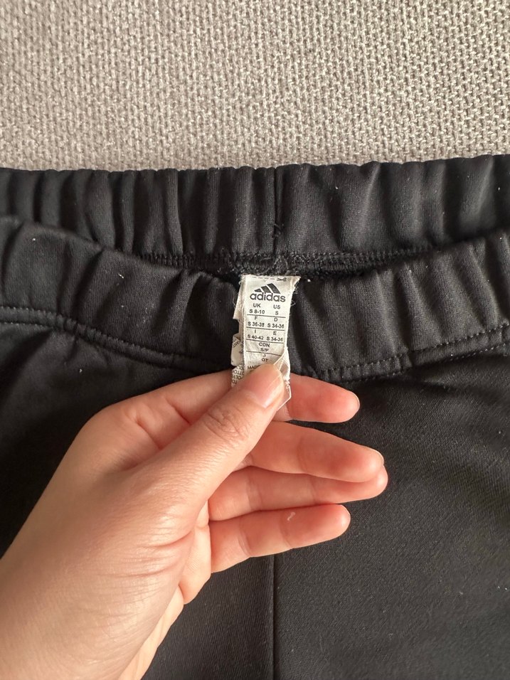 Kadın Siyah  orijinal Adidas Eşofman Altı - Görsel 3