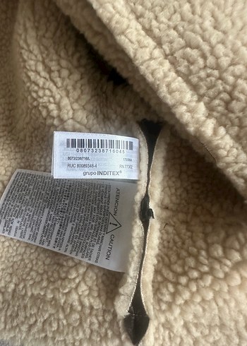 Tokalı kahverengi zara vşral  Deri Biker Yelek - Görsel 6