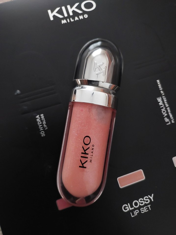 Kiko 04 pearly peach rose simli gloss dudak parlatici - Görsel 2