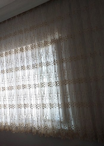 brillife gold altın işlemeli perde - Görsel 8