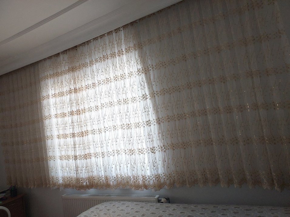 brillife gold altın işlemeli perde - Görsel 5