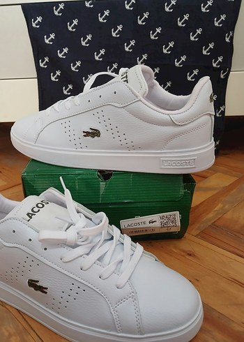 Lacoste Beyaz Erkek Spor Ayakkabı