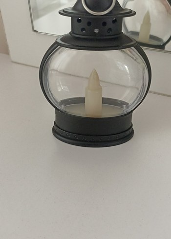 pilli mum görünümlü lamba