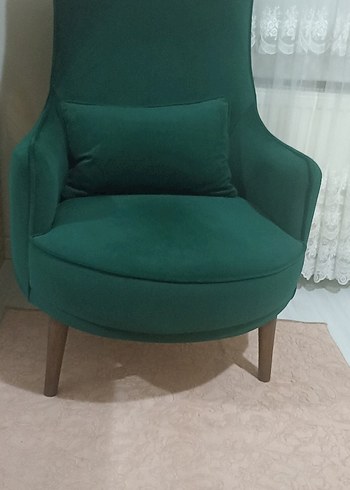 Koyu Yeşil Modern Minder - Görsel 2