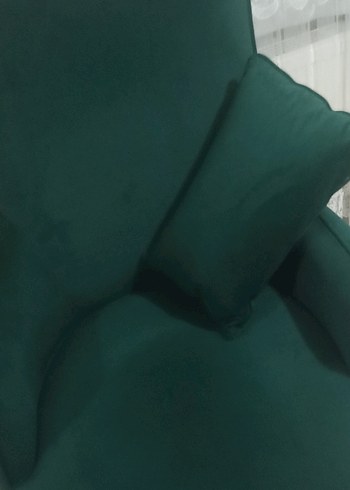 Koyu Yeşil Modern Minder - Görsel 6