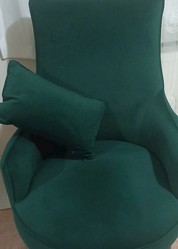 Koyu Yeşil Modern Minder - Görsel 3