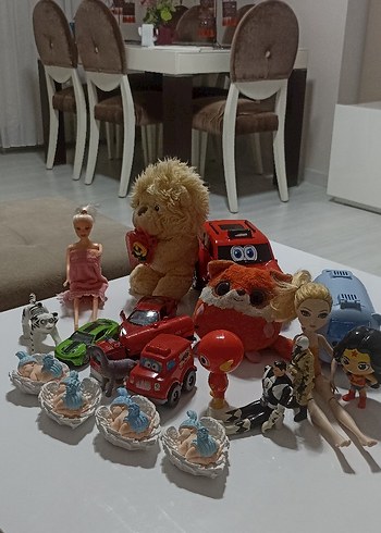 Renkli Karisik Oyuncak Seti