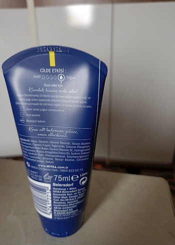 Nivea Nivea Yoğun Nemlendirme El Kremi 75 ml