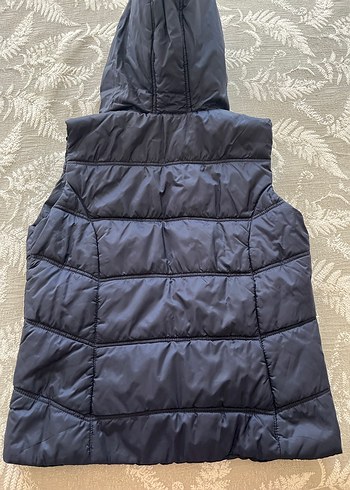 Kadın Kapüşonlu Fermuarlı Şişme Yelek - Görsel 3