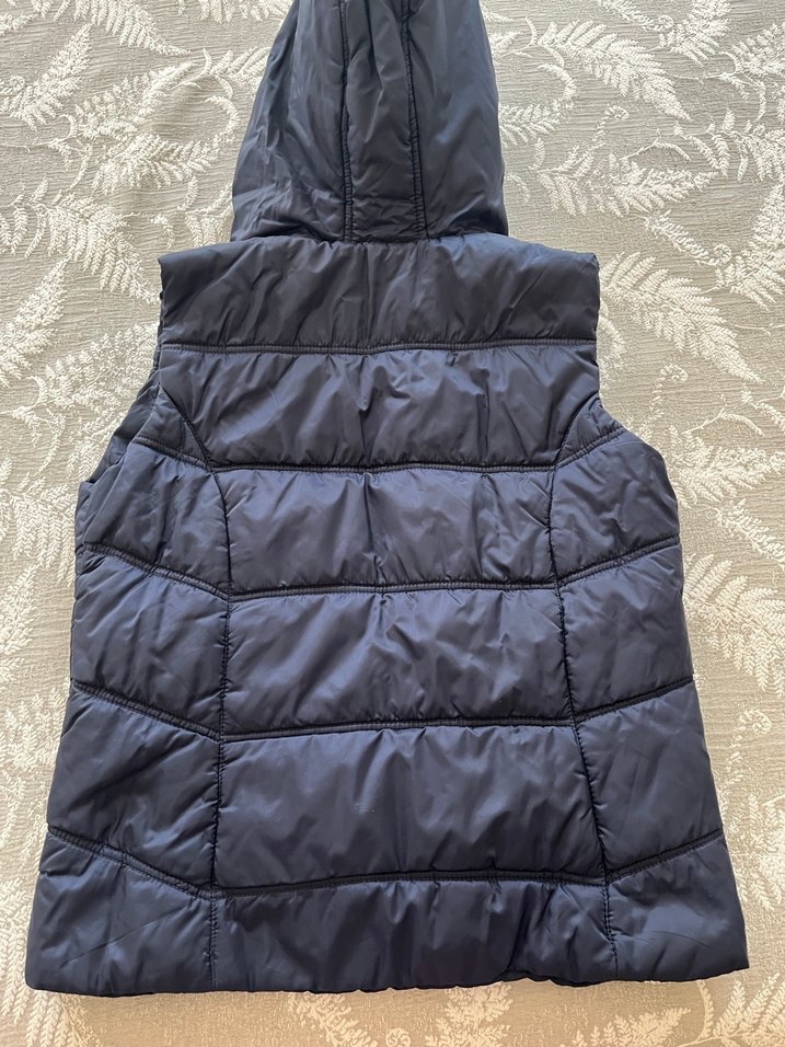 Kadın Kapüşonlu Fermuarlı Şişme Yelek - Görsel 3