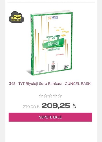 Üç Dört Beş Tyt Biyoloji Soru Bankası