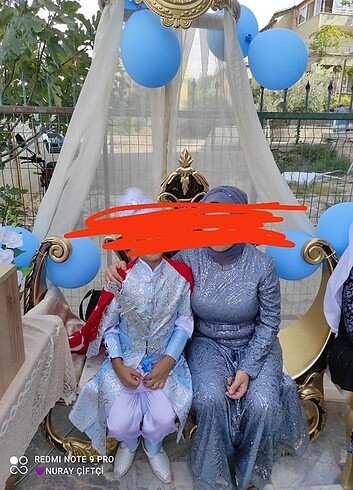 44 Beden Pullu tesettür abiye