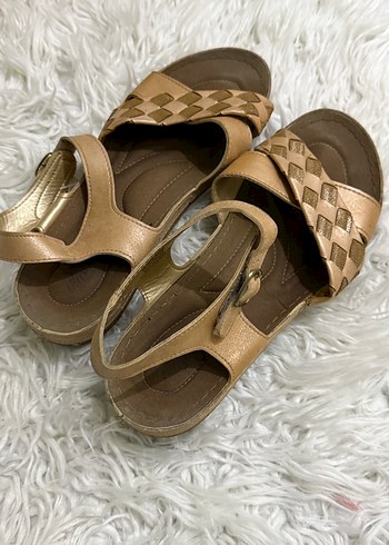 Bej Kadın Sandalet - Görsel 2