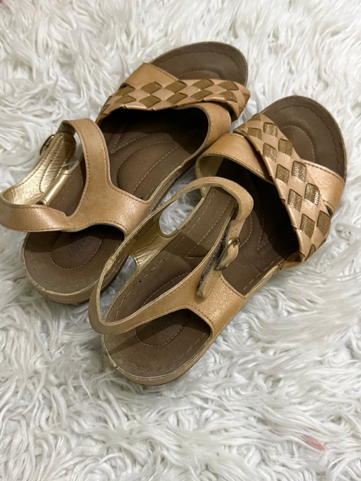 Bej Kadın Sandalet - Görsel 2