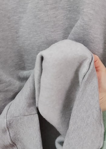 Gri Baskılı Kadın Kısa Kış Montu - Görsel 3