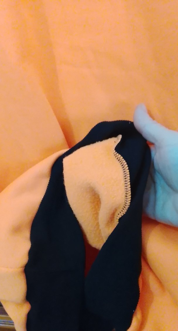 Turuncu Rahat Kesim Kadın Sweatshirt - Görsel 3