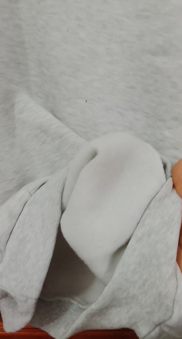 Gri Kadın Basic Sweatshirt - Görsel 3