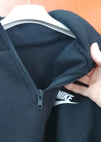 Nike Gri Fermuarlı Erkek Sweatshirt - Görsel 3