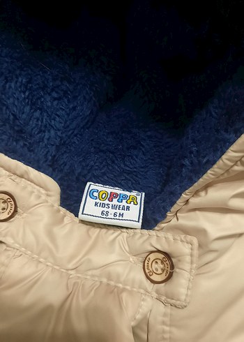 Mavi Bebek Polar Kalın Kış Tulumu - Görsel 3