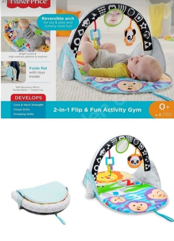 Renkli Bebek Oyun Halısı - Görsel 2