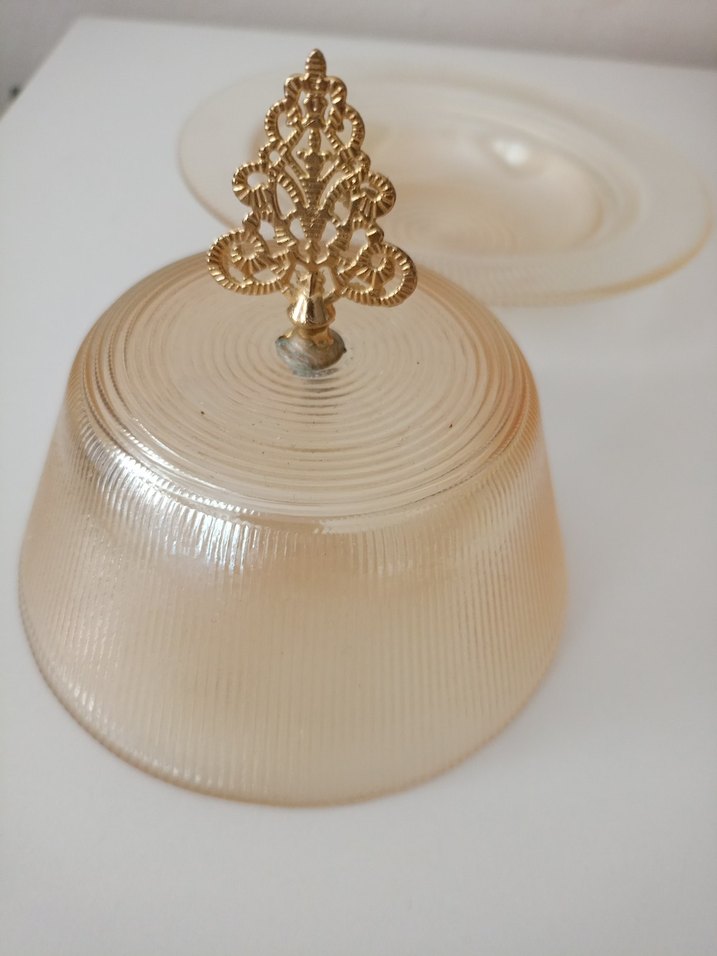 Altın Parlak Kapaklı Kek Kalıbı - Görsel 2