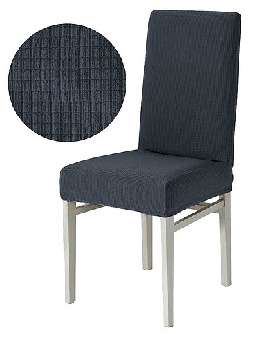 Karedesen sandalye kılıfı, 6 adet