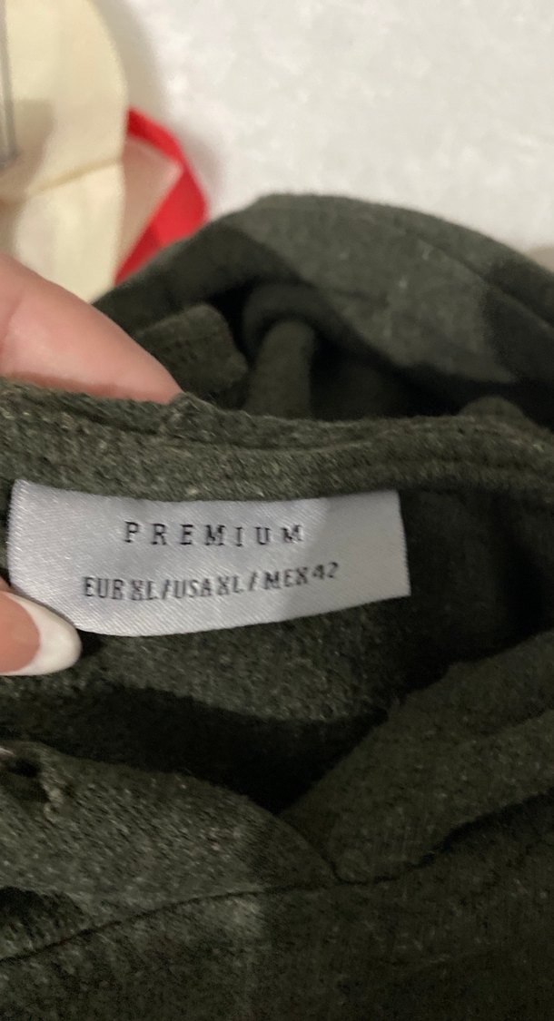 Kadın haki  Sweatshirt - Görsel 3