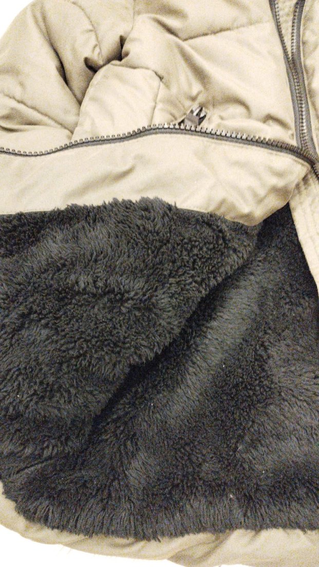 Kürklü Kapüşonlu Kız Çocuk Uzun Boy Mont - Görsel 5