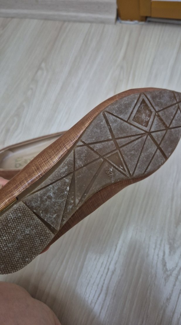 Bej Kadın Dolgu Topuklu Fiyonklu Babet - Görsel 2