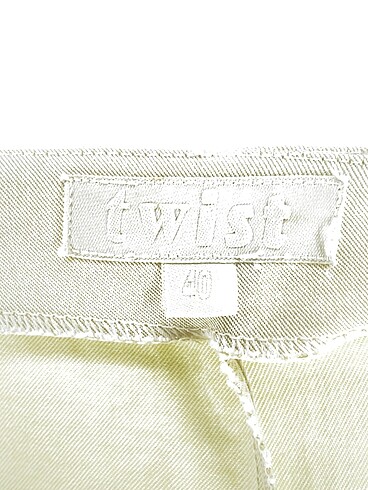 40 Beden çeşitli Renk Twist Kumaş Pantolon %70 İndirimli.