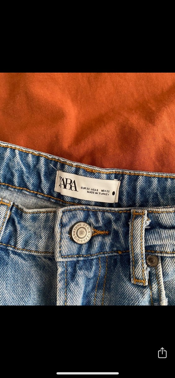 Zara kot şort - Görsel 3