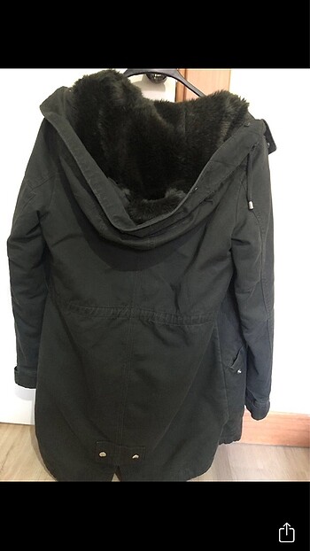 Orjinal Bershka Kaban Parka - Görsel 2