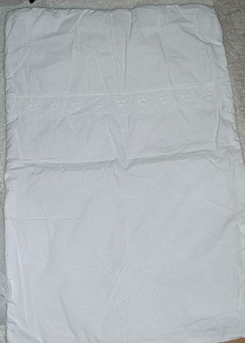 Beyaz Fransız dantel bebek beşik uyku seti - Görsel 4