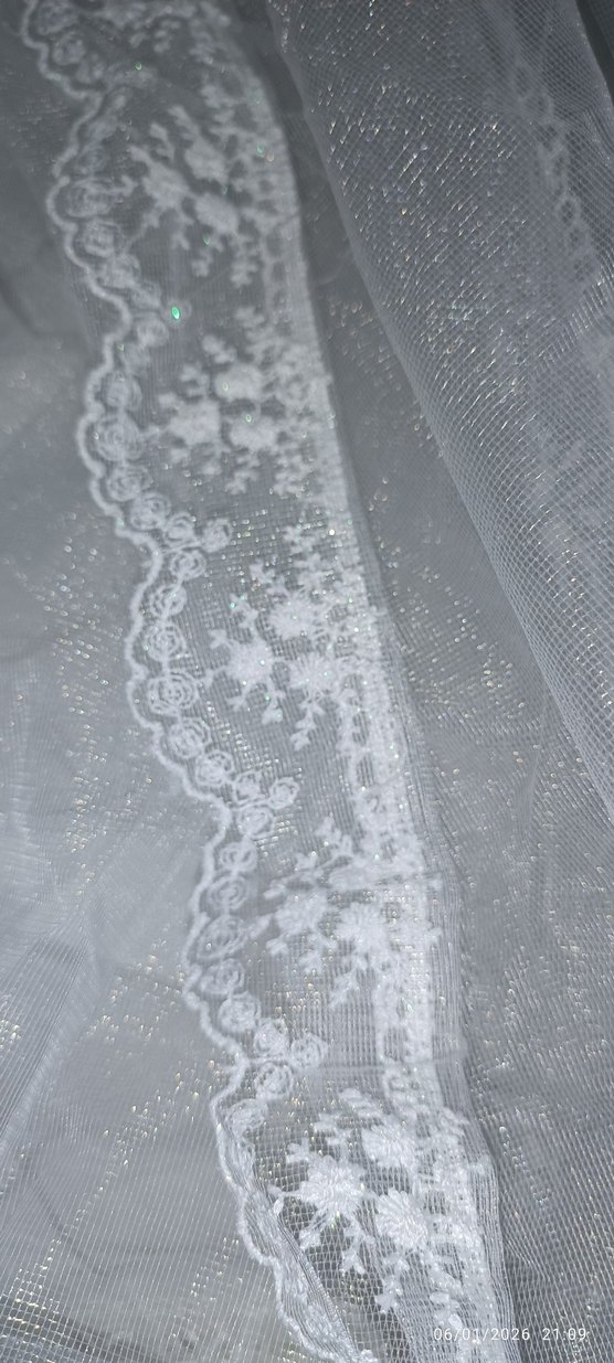 Beyaz Fransız dantel bebek beşik uyku seti - Görsel 5