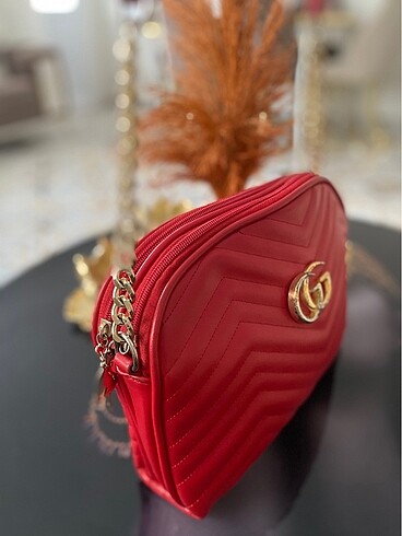 Gucci Kırmızı bayan çanta
