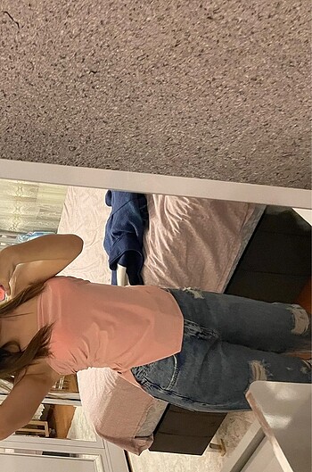 Pembe straplez crop