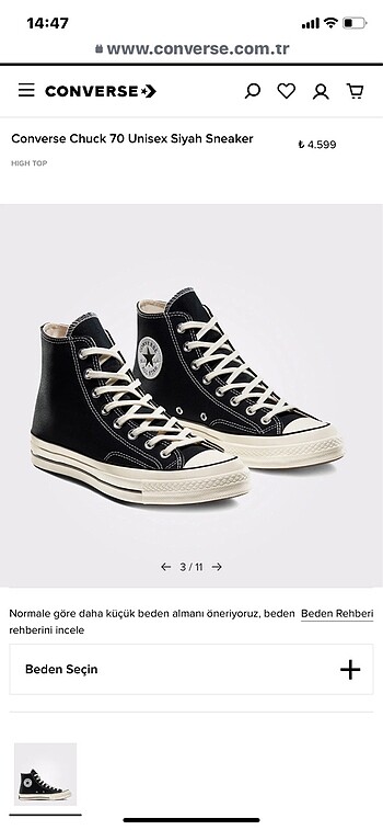 Converse chuck 70