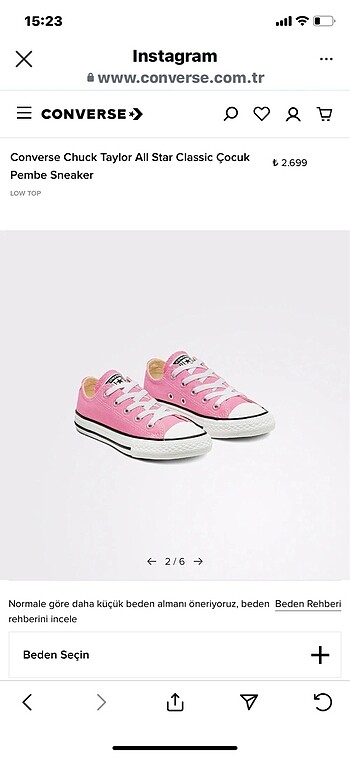 Converse cocuk