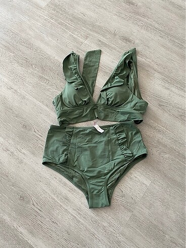 Yüksek bel bikini