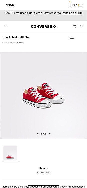 Orjinal converse