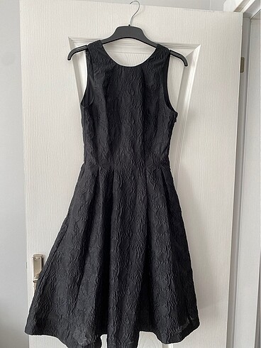 H&M siyah abiye