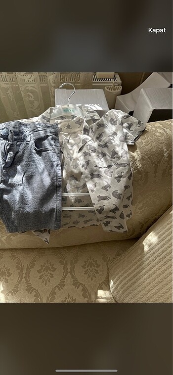 Zara Toplu satış beş pantolon şortlu takım ve yagmurluk
