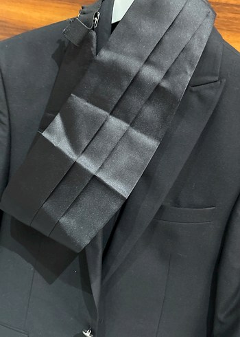 Klasik Siyah Erkek Takım Elbise - Görsel 8