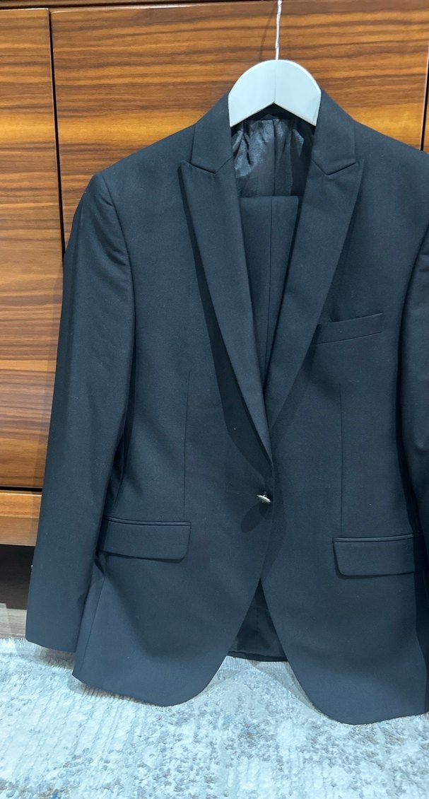 Klasik Siyah Erkek Takım Elbise - Görsel 2