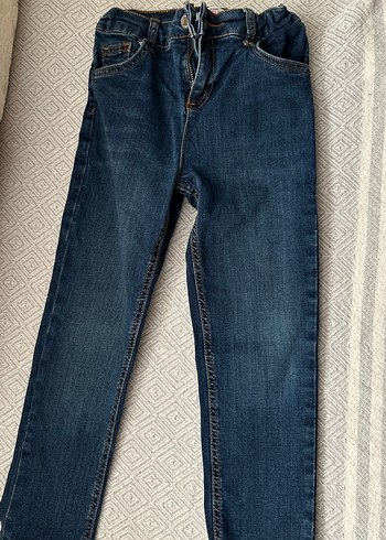 Erkek Çocuk Gri Mavi Kot Pantolon 3 adet koton marka 1 adet LCW - Görsel 5