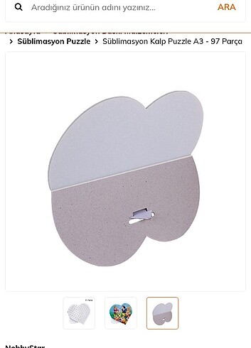 Sublimasyon baskı uygulanan puzzle - Görsel 3
