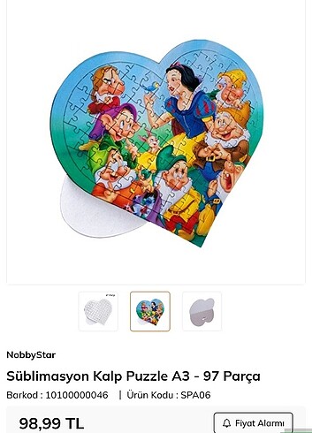 Sublimasyon baskı uygulanan puzzle - Görsel 4