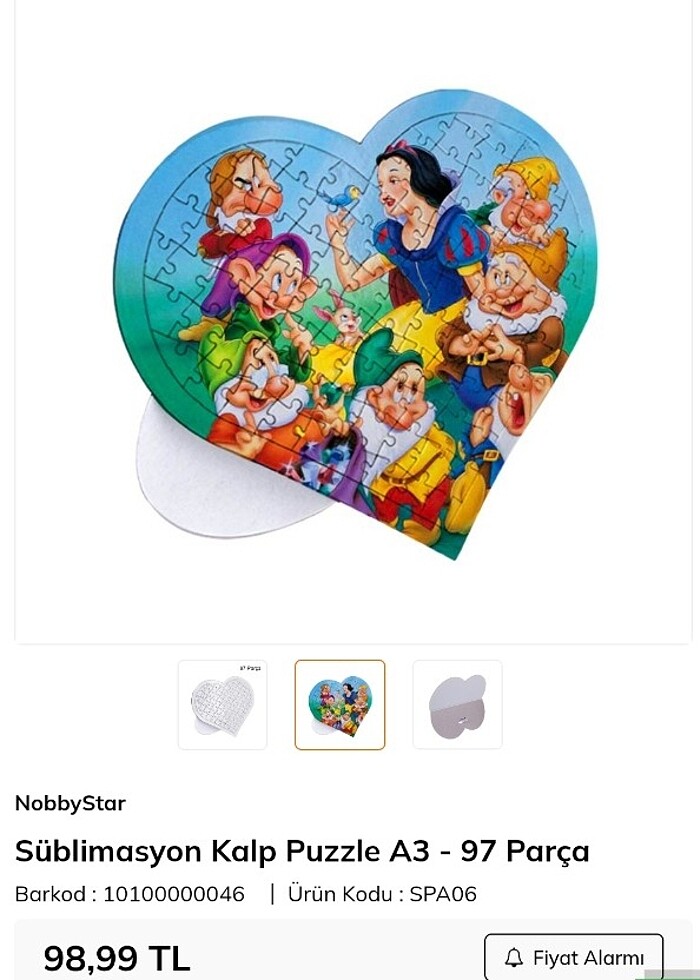 Sublimasyon baskı uygulanan puzzle - Görsel 4